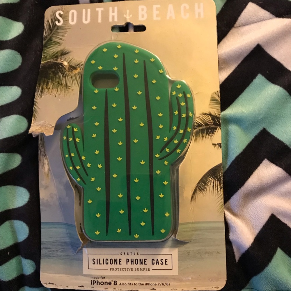 Cactus Phone Case for iPhone 8. Also fits 7/6/6s